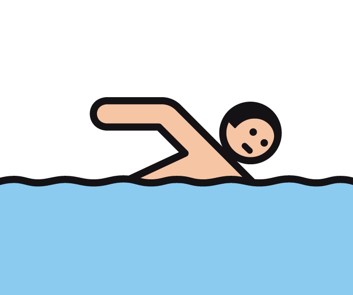 Schwimmtreff im Herbst