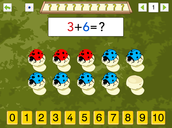Screenshot: LIFEtool App AboutNumbers, Exercise Calculation