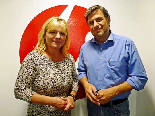 Besuch Fr. Radinger (Licht ins Dunkel) zu Besuch bei LIFEtool Linz