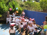 Foto: Feier im Kindergarten Suncani most