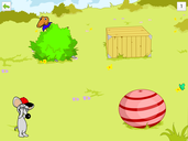 Screenshot: LIFEtool App SwitchTrainer, Exercise Hinde and seek