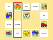 Screenshot: LIFEtool App TouchMe Pairs, cards face up